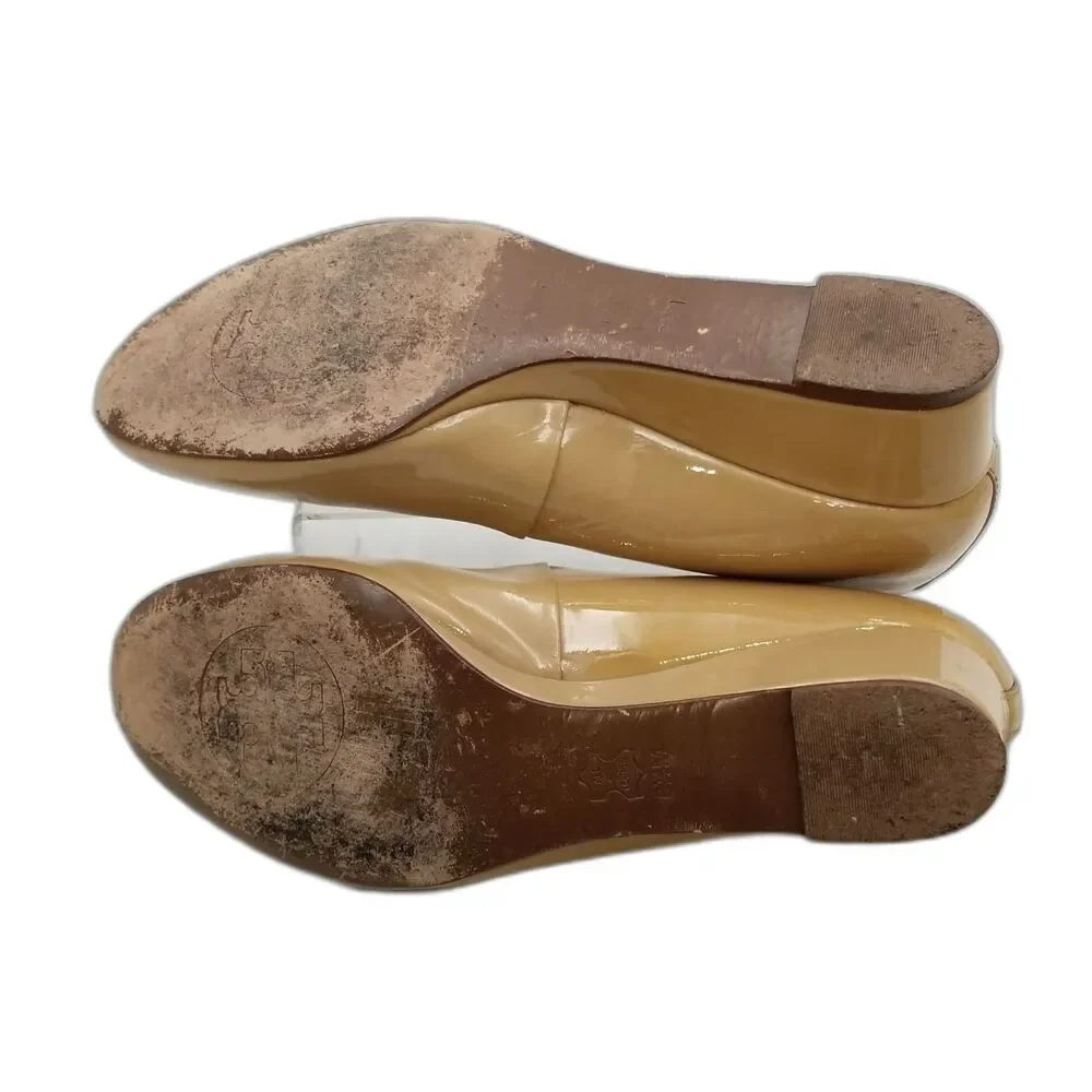 Tory Burch Patent Leather Wedges - Size 8.5